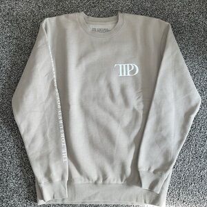 Taylor Swift Taupe Crew Neck Sweater